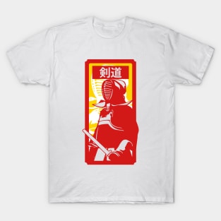 Kendo Warrior Sign T-Shirt